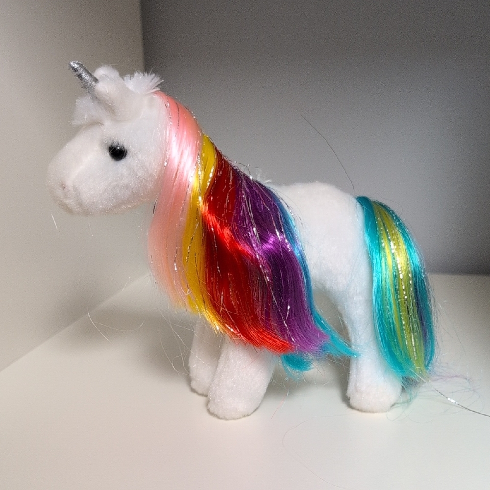 💜2/$20💜 Douglas Unicorn Plush, 7", Excellent Used Conditon